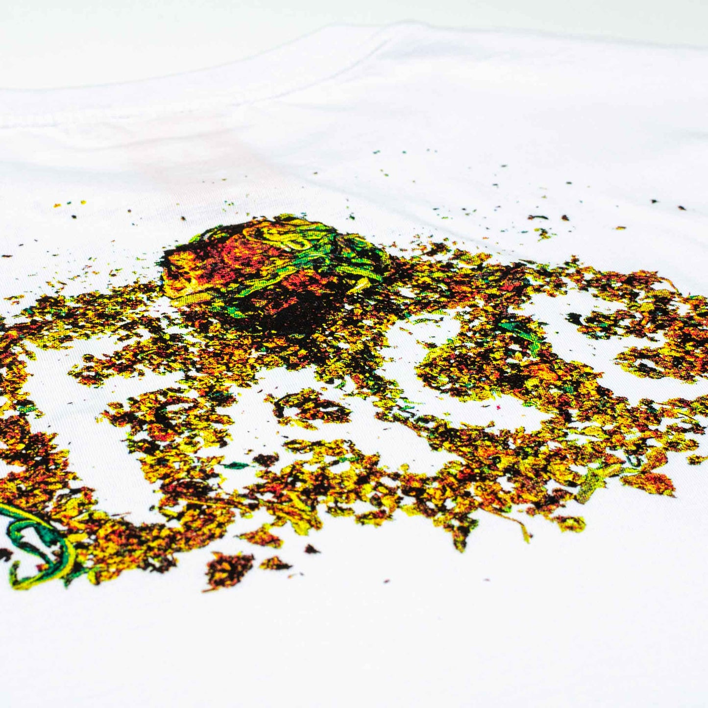 Unisex weed printed short sleeve t shirt