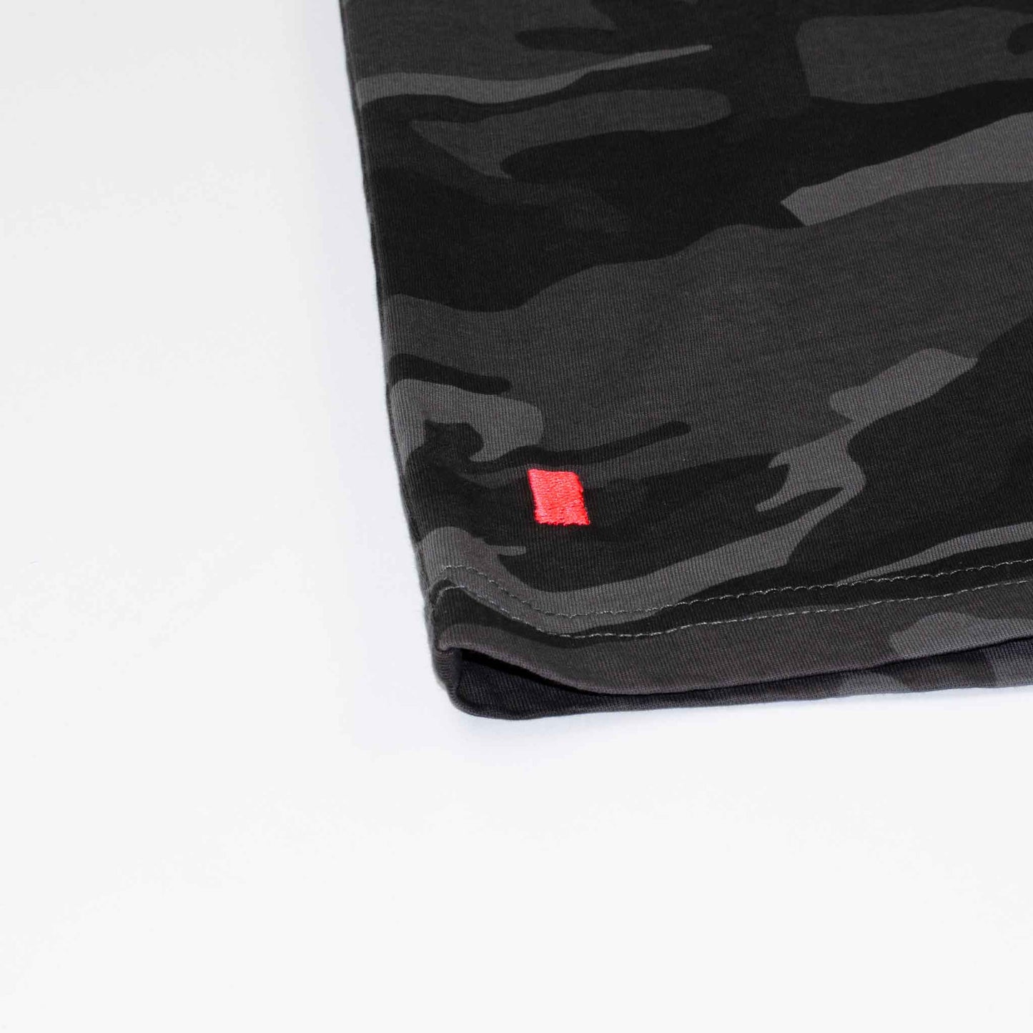 Short sleeve camo printed t shirt