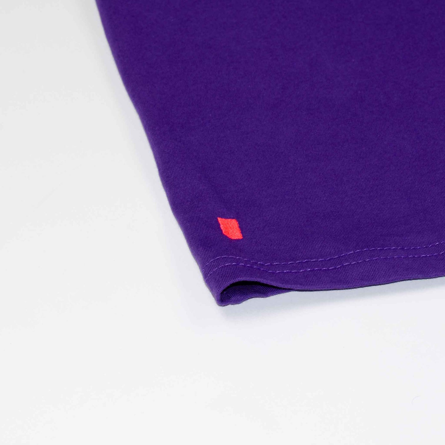 Purple Embroidered Banana Screenprint T-shirt